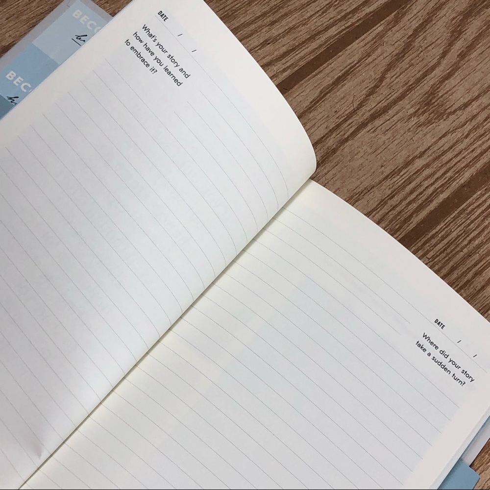 Hardcover Journal Becoming Michelle Obama 8.5”X6” - Picture 5 of 8